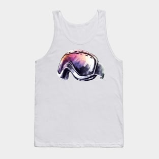 Skiing Goggles Tank Top